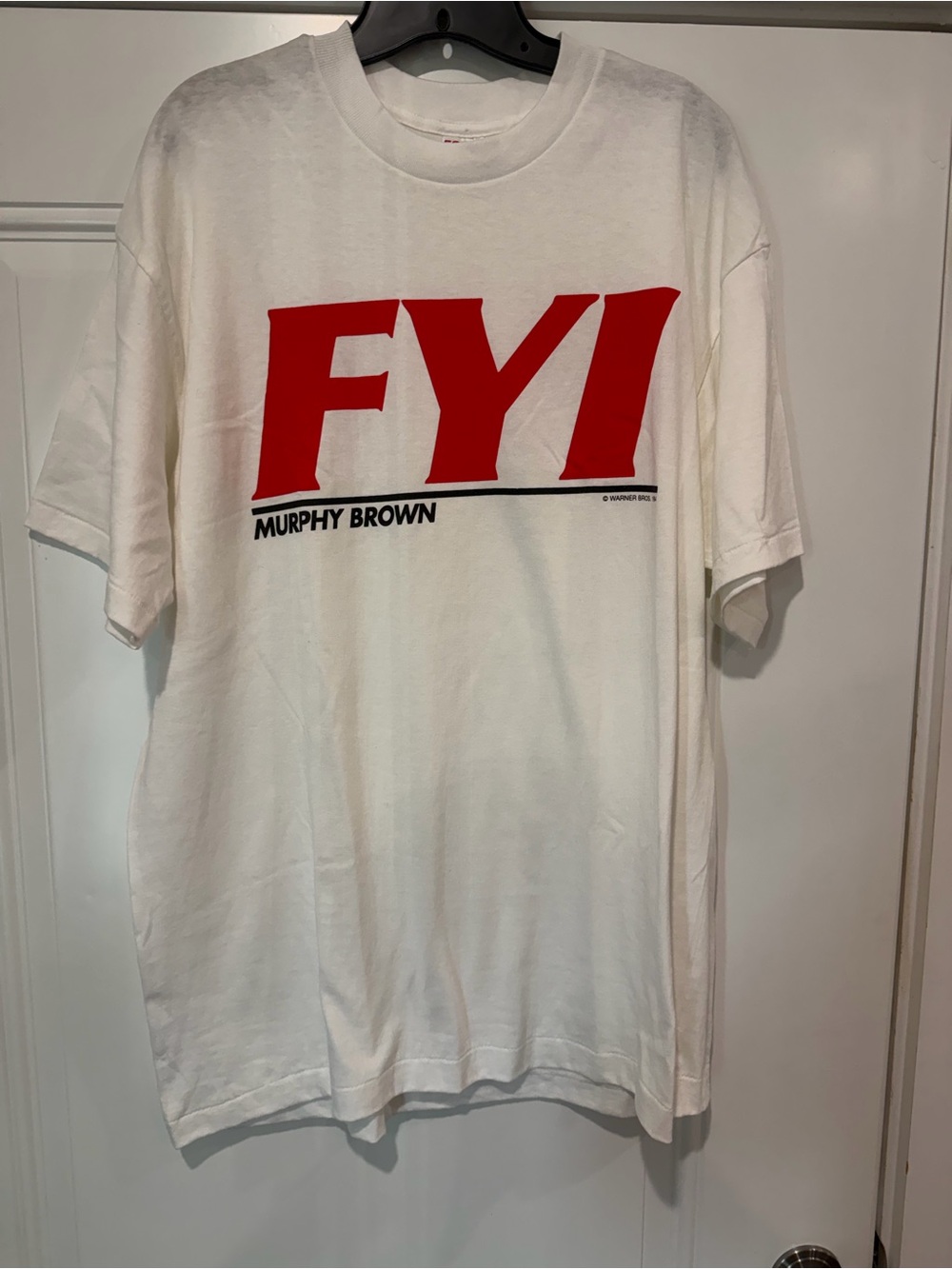 FYI White Graphic Tee